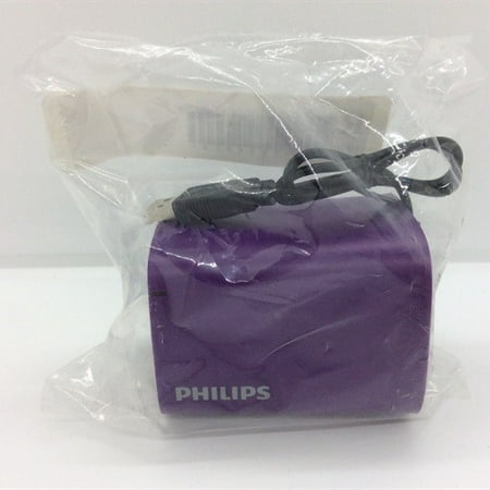 Refurbished Philips BT100V/27 Wireless Mini Portable Bluetooth Speaker, (Best Mini Wireless Speakers 2019)