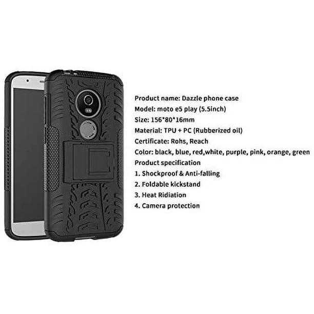 EasyLifeGo Funda Para Motorola Moto G60 / Moto G40 Fusion Con Soporte Y Protector De Pantalla De