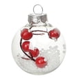 thumbnail image 4 of 6 Uds Bolas de Navidad Zulema Adornos Navideños Decorativos 6 cm 8 cm 10 cm, 4 of 8