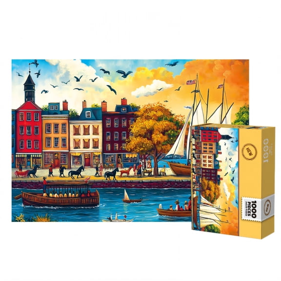 CYFW 2026 New Puzzles for Adults 1000 Pieces Original Pulp Crafting Process Jigsaw Puzzles 1000 Pieces 1000 Pieces Vibrant Shades Jigsaw Puzzles 1000 Pieces for Home Leisure Style1