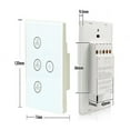 thumbnail image 2 of for Tuya WiFi Ceiling Fan Light Smart Switch Touch Interruptor Smart Home App, 2 of 4