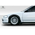 thumbnail image 2 of 1992-1995 Honda Civic 2dr / HB Duraflex J Spec Fender Flares - 4 Piece, 2 of 5