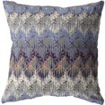 thumbnail image 1 of Hatchs Coussin en Tissu Broadcloth Intérieur/extérieur Violet 18x18, 1 of 5