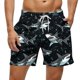 thumbnail image 2 of Kakii Men's Swim Trunks Hawaiian Bathing Mesh Lining Suit Swimsuits Beach Shorts with Pockets, 2 of 6