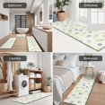 thumbnail image 5 of Pioneer Flower Floral Print Pattern Kitchen Rugs Sets Of 3,Kitchen Runner Rugs Non Skid Washable,Decorative Kitchen Floor Mats for Kitchen,Sink,Laundry,17X30 Inch + 17X47 Inch + 17X59 Inch, 5 of 6