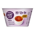 thumbnail image 3 of Light + Fit Creme Brulee Greek Fat Free Yogurt Cup, 5.3 oz, 3 of 10