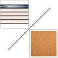 thumbnail image 4 of RYLABLUE Merry Christmas Set of 6 Coaster for Drinks, Absorbent Ceramic Stone Coasters Cup Mat with Cork Base for Home Kitchen Room Coffee Table Bar Decor, 4 of 4