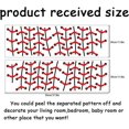 thumbnail image 2 of Baseball Stitching Wall Stickers Baseball Stitching Vinyl Wall Decals Baseball Adhesive Sticker DIY Vinyl Art Decorations for Bedroom Living Room 96x30CM 2 Sheets/Set, 2 of 8