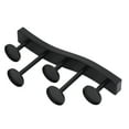 thumbnail image 2 of Black Candle Holder, Widely Used Simple Style Pillar Candle Holder Detachable Design  For Wedding, 2 of 8