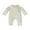 Beige, variant on Bagilaanoe Newborn Baby Girl Jumpsuit Thicken Waffle Long Sleeve Bodysuit 3M 6M 12M 18M 24M Infant Fall One Piece Romper