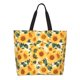 thumbnail image 1 of Easygdp Green Leaf Sunflower Bolsas Tote para Mujer, Bolsos de Hombro para Viaje, Bolsos de Mano de Gran Capacidad para Compras y Trabajo, 1 of 8