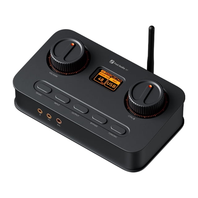 Amplificador de auriculares DAC Fosi Audio K7 USB C de digital a analógico