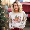 thumbnail image 2 of Christmas Calories Don't Count - Women's Graphic Sweatshirt, 2 of 11