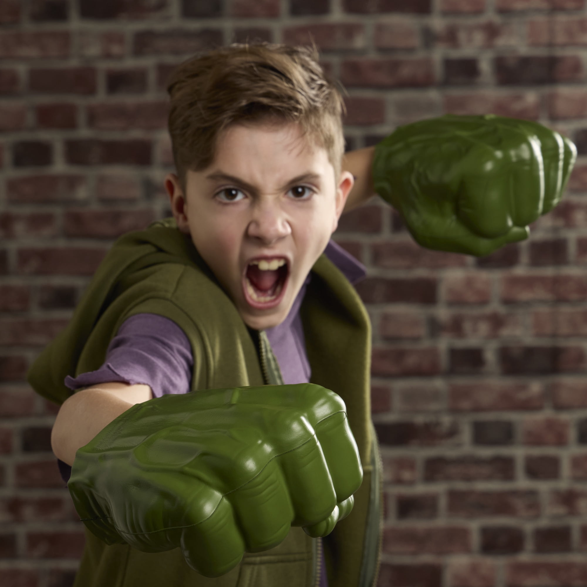 Marvel Spider-Man Brand New Day Hulk Gamma Smash Fists Role Play Toys, Ages 5 and Up
