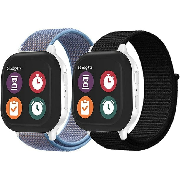Watch Compatible with Gizmo Watch 2/1/Disney/Galaxy Watch, Nylon Kids