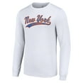 thumbnail image 2 of Men's Starter White New York Islanders Tailsweep T-Shirt, 2 of 3