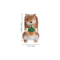 thumbnail image 2 of 8 Pcs Squirrel Figurine Ornament Squirrel Shape Garden Decor Micro Landscaping Decor, 2 of 9
