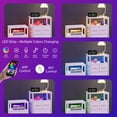 thumbnail image 5 of Furologee 33" Nightstand with Charging Station, End Table with 4 Fabric Drawers Bedside Table for Bedroom, Closet, Dorm, White, 5 of 9