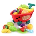 thumbnail image 1 of JUEGO DE COCINA DE JUGUETE DE CORTE DE FRUTAS, BORDES SUAVIZANTES DE CORTE JUEGO DE SIMULACROS PARA AL AIRE LIBRE PARA NIños, 1 of 7
