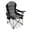 Black, variant on Camping Chairs for Adults,High Back Folding Camp Chair with Cup Holder and Cooler Bag,Heavy Duty Outdoor Lawn Chairs,Perfect for Camping,Hiking,Picnics,and Beach Trips,Blue