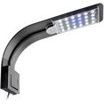 thumbnail image 2 of Lámpara LED ultrapequeña para acuarios pequeños, mini luces de clip para acuario con 24 LED blancos para acuarios grandes de 30-40 cm, 10 W (negro) Rojo Verde, 2 of 5