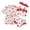 6-Red, variant on Shadoumai Girl's 3 Piece Bikini Sets Floral Print Spaghetti Straps Cute Swimsuits with Beach Skirt Bathing Suits