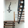 thumbnail image 2 of Silueta para Pared Btafrte Arte Hierro Metal, 2 of 9