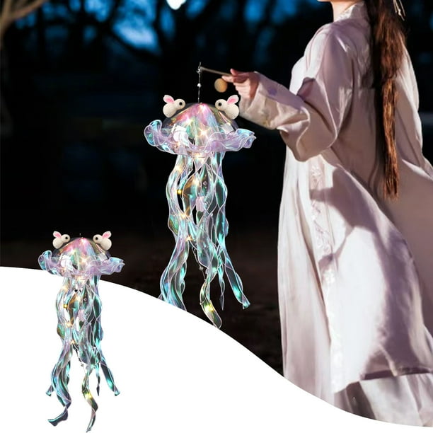 Patio Decor Savings Iumwxz Colorful Jellyfish Lamp Jelly Fish Lanterns