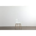thumbnail image 3 of Commercial Seating Products Minimalist Modern Windsor Dining Chair - White, 3 of 6