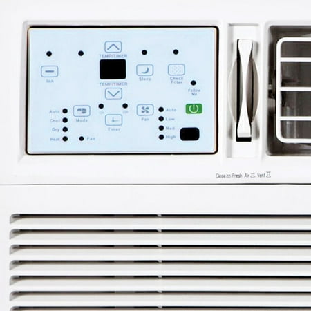Keystone - 1500 Sq. Ft 25,000 BTU Window Air Conditioner - White