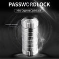 thumbnail image 4 of TFixol Mini Cryptex Code Lock Saint-Valentin Délicat Intéressant Romantique Cadeaux d'Anniversaire Argent, 4 of 7