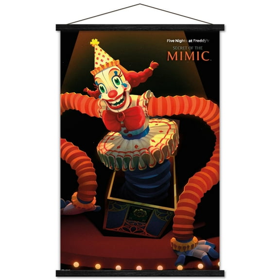 Five Nights At Freddy's: Secret of the Mimic (2025) - Jackie Wall Poster with Magnetic Frame, 22.375" x 34"