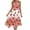 B Red, variant on Horkkom Casual Dresses for Women Sleeveless Midi Beach Dress Boho Summer Dresses Tank Hawaiian Print Sundress