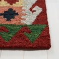 thumbnail image 4 of SAFAVIEH Aspen Jancis Tribal Area Rug, Red/Green, 7' x 7' Square, 4 of 9