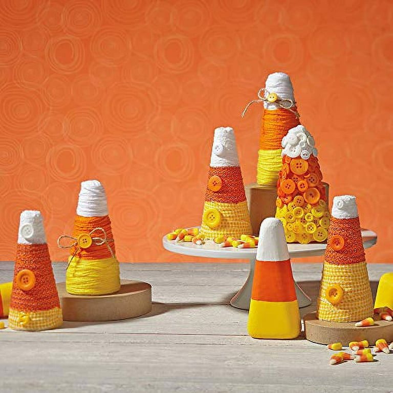 Foam Cones for Crafts (1.9 x 4.2 in, White, 24 Pack), PACK - Fry's Food  Stores