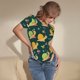 thumbnail image 3 of Fotbe Snails And Butterfies Body de Mujer con Cuello Redondo y Mangas Cortas, Sin Mangas Ajustado, Suave, Cómodo y Básico-Medium, 3 of 7
