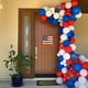 thumbnail image 5 of Globos rojos, blancos y azules, decoraciones para fiestas patrióticas con globos de látex natural de primera calidad rellenables con helio para una amplia variedad de aplicaciones, incluidos eventos, 5 of 7