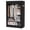 Black, variant on Baokaler Portable Closet Organizer with 6 Shelves & 1 Hanging Rod, Non-Woven Fabric Wardrobe Clothes Storage with 4 Side Pockets for Bedroom, Living Room, Cloakroom, Dorm, Apartment, Black