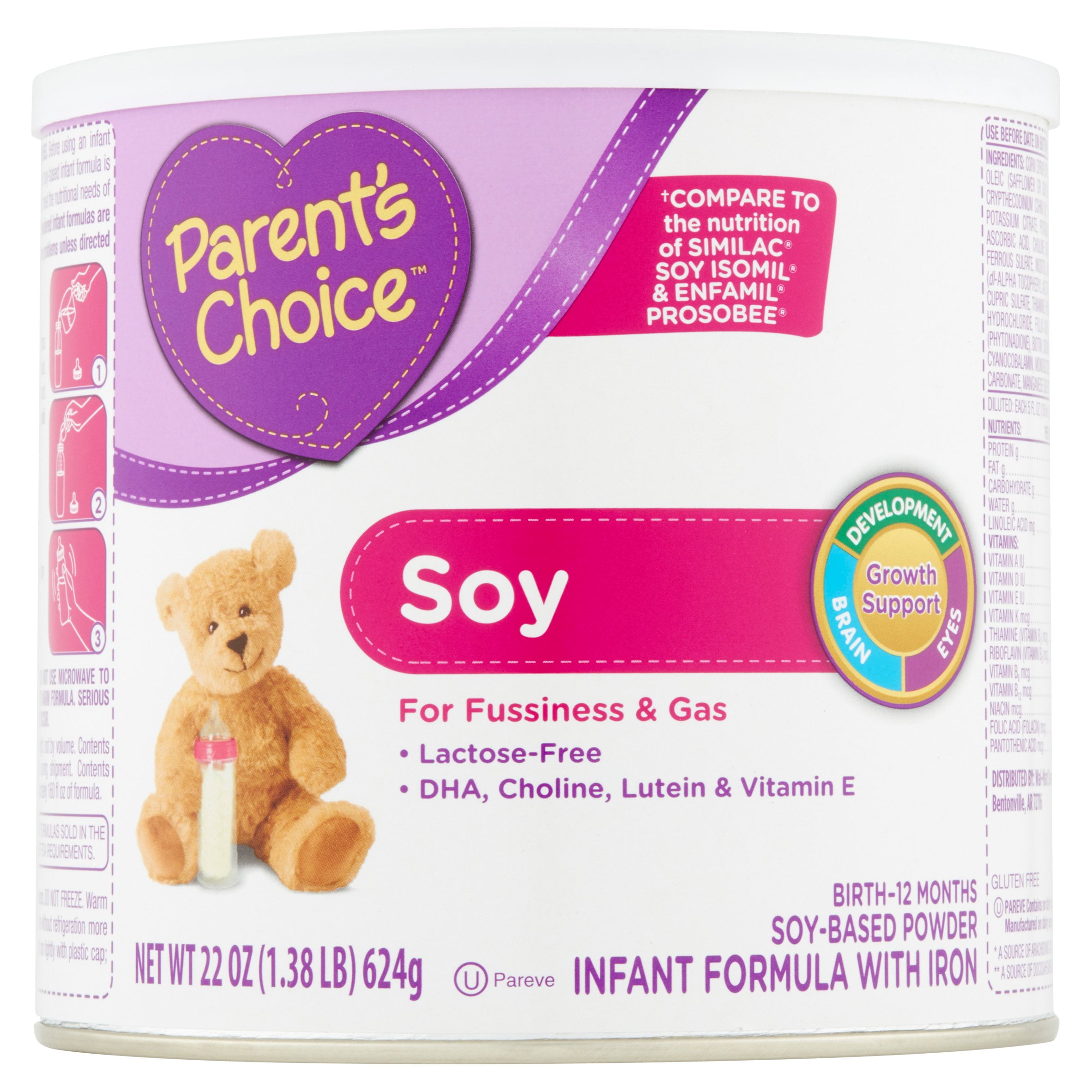 parent's choice soy formula