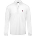 thumbnail image 2 of Men's Levelwear White USMNT Heron Quarter-Zip Pullover Top, 2 of 3