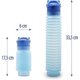 thumbnail image 2 of 750ml Portable Collapsible Urinal Bottle for Adults & Kids, Reusable Travel Emergency Urine Potty (Unisex), 2 of 4