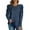 Navy, variant on AOOCHASLIY Women Fall Tops Women's Fashion Casual Long Sleeve Solid Color Puff Sleeves Sweatshirt Blouse
