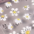 thumbnail image 2 of hojas de pegatinas para decoración de uñas con flores, decoración de uñas autoadhesiva para mujeres DIY, múltiples estilos, 10*8cm, 2 of 6