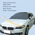 thumbnail image 3 of pitrice Car Sunshade Cover Silver Reusable Windproof Windscreen Covers Folding Outdoor Anti-frost Winter Protector Window, 3 of 9