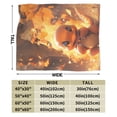 thumbnail image 4 of Charmander Blanket, Soft Flannel Throw Cozy Flannel Blankets Travel Throw Blanket Super Soft Lightweight Bedding Lap Chair Sofa for Adults Kids Teens 50"X40", 4 of 9