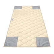 Paw Inspired PopCorner Guinea Pig Fleece Cage Liners for C&C 2x4 | Fleece Bedding for Guinea Pigs, Ferrets, Rabbits, Hamsters, Small Animals | Reinforced Corners Pee Pads (Tan)