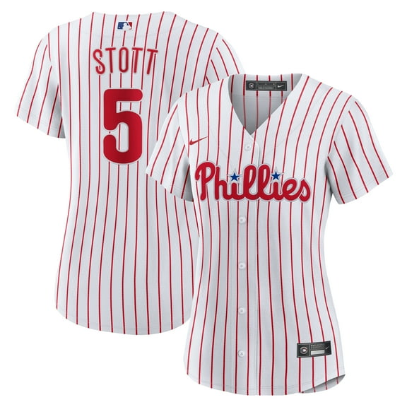 Women's Nike Bryson Stott White Philadelphia Phillies Home Replica Jersey