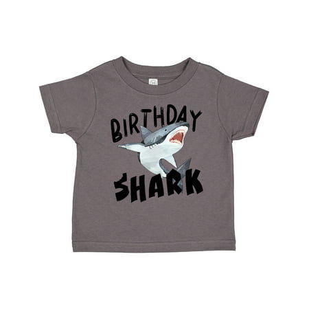 

Inktastic Birthday Shark Gift Toddler Boy or Toddler Girl T-Shirt