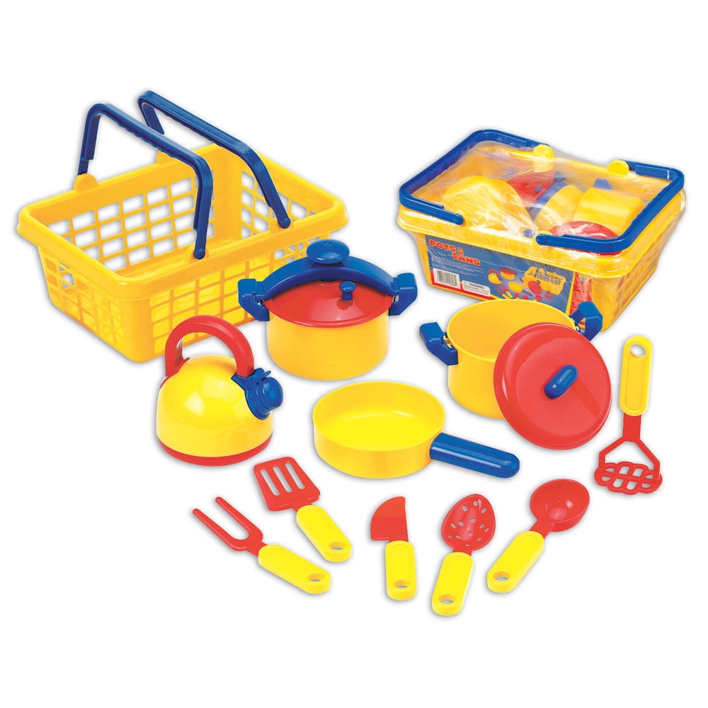 Pots and Pans Cookware Details about   Kids Kitchen Pretend Play Toys 13 Pieces Cooking Set 