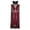 Deep Red, variant on GASTROPOD Suspenders for Men Elastic Polyester Strap Adjustable Length Suspenders for Men Heavy Duty 3 Clips Pure Color Men's Suspenders 2.5x100cm,Red